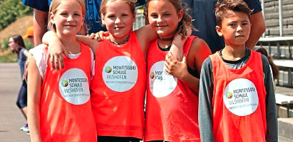 Montessori-Sportfest mit Spendenlauf
